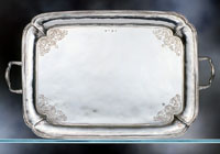art. 51540 vassoio c/manici/ handled tray 51x37