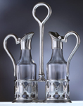 art. 51710 Olio aceto/oil & vinegar set h. cm 25.5