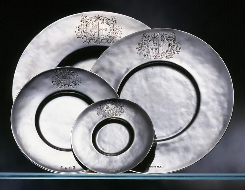 plate 'cardinale' cm 24 - Valdi Best Metal