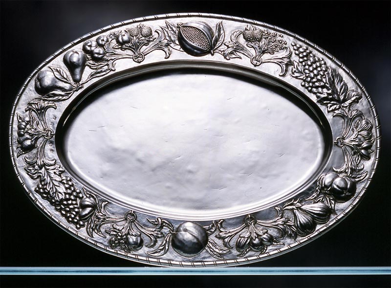 oval tray cm 61x43 - Valdi Best Metal