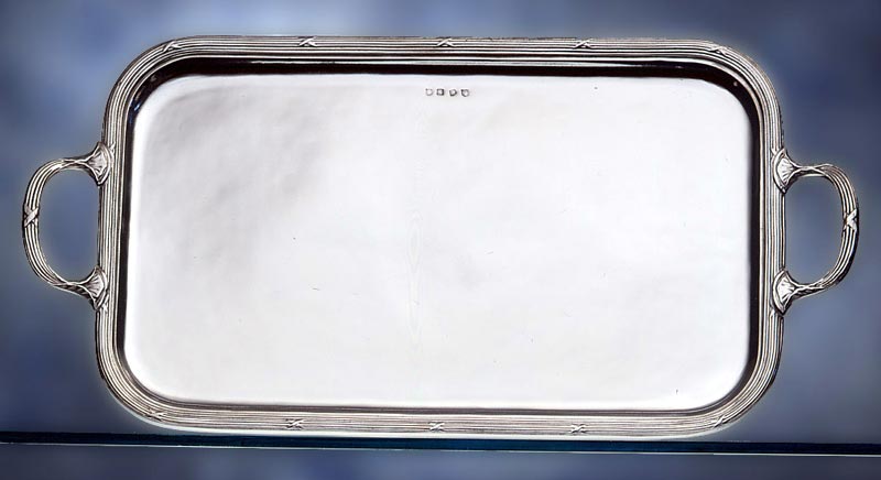 handled tray 46,5x29 - Valdi Best Metal